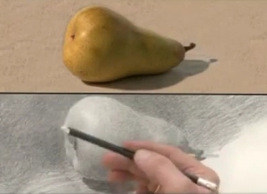 как рисовать грушу