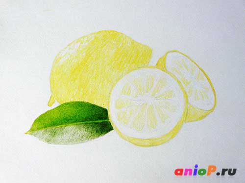 Рисунок лимона